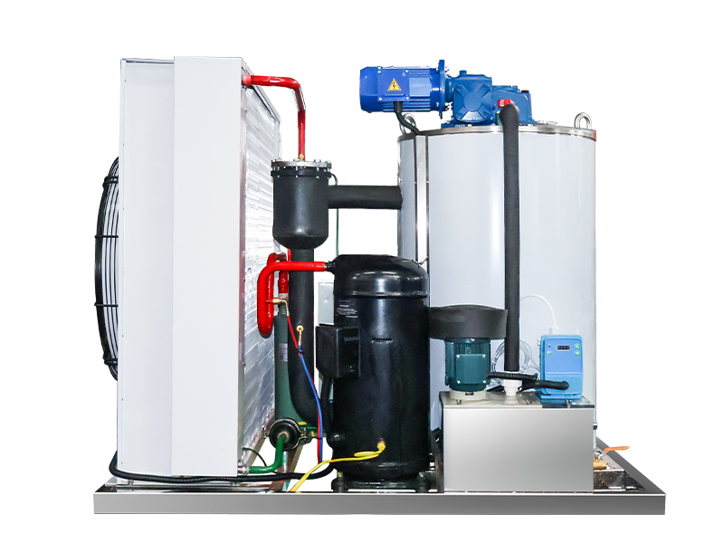 Macchina per ghiaccio a scaglie industriale da 2 tonnellate