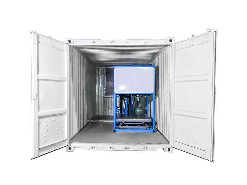 2-Ton Containerized Direct Cooling Block Ice Machine