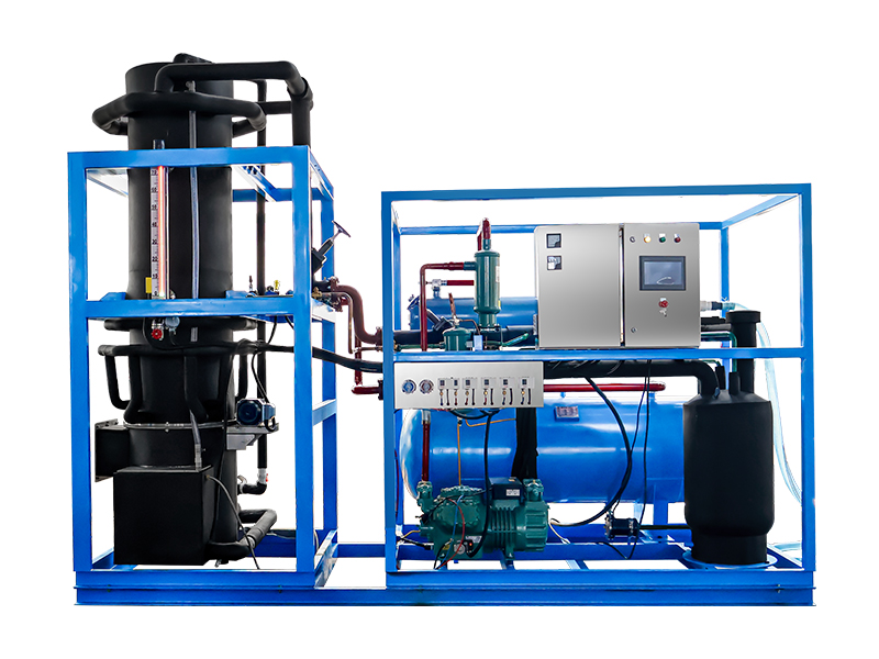 Macchina per ghiaccio industriale a tubi da 10 tonnellate