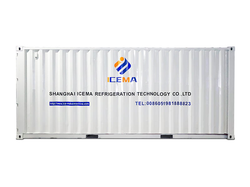 2-Ton Containerized Direct Cooling Block Ice Machine
