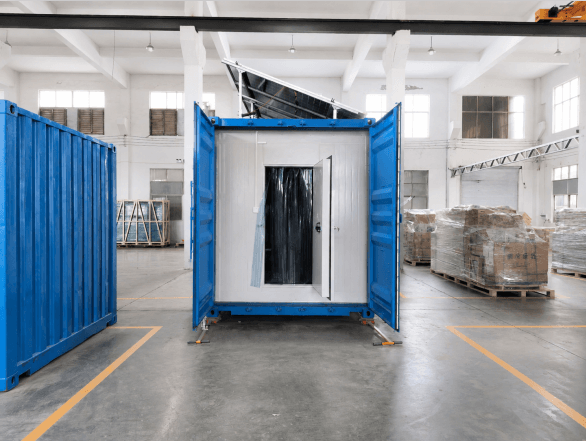 solar powered container cold storage solar powered container cold storage